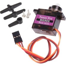 Robotekno Tower Pro MG90S Mini Servo Motor Metal Dişli Strateji Oyunu İçin Uygun