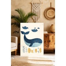 Mgi Design Sanatsal Bebek Odası Tablosu Minimalist Kanvas Tablo Lüks Duvar Sanatı