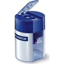 Staedtler Noris İkili Yuvarlak Kalemtraş 512001 Mavi Renkli Kullanım Kolaylığı