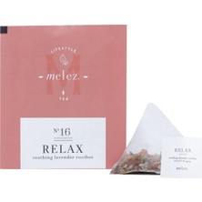 Melez Tea Relax Lavantalı Rooibos Çay Poşeti Kutusu 12'li 30 gr Doğal İçerik ve Ferahlatıcı Lezzet
