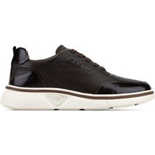 Tamer Tanca Erkek Hakiki Deri Kahverengi Sneakers & Spor Ayakkabı 381 23088 Erk Ayk Y26 Kahve