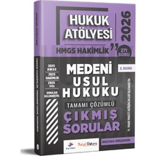 Dizgi Kitabevi Dizgi Kitap 2026 Hukuk Atölyesi Hakimlik Hmgs Hukuk Mesleklerine Giriş Sınavı Medeni Usul Hukuku Tamamı Çözümlü Çıkmış Sorular Mustafa Dinçdemir 2. Baskı