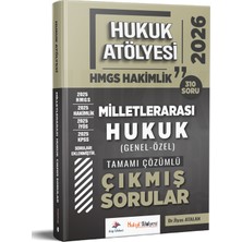 Dizgi Kitabevi Dizgi Kitap 2026 Hukuk Atölyesi Hakimlik Hmgs Hukuk Mesleklerine Giriş Sınavı Milletlerarası Hukuk Tamamı Çözümlü Çıkmış Sorular Dr. Ilyas Atalan