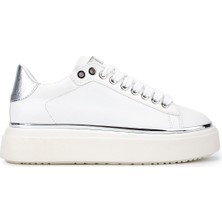 Tamer Tanca Kadın Suni Deri Beyaz/gümüş Sneakers & Spor Ayakkabı 1009 2734 Bn Ayk Y26 Beyaz/sılver