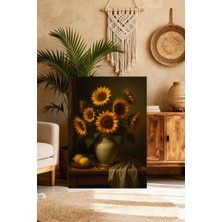 Mgi Design Özel Tasarım Modern Tasarım Tablosu Vintage Etkili Kanvas Tablo Salon Dekoru