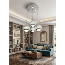 3 Renk 4 Top Sarkıt Modeli  LED Avize