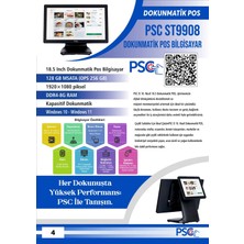 Psc Pos M Serısı I5 7.nesıl 15,6" 8gb 128GB 1920X1080