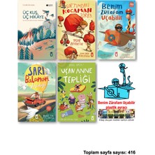 Timaş Çocuk Üç Kuş Hikaye Sırtımdaki Kocaman Torba Benim Zürafam Uçabilir Sarı Balonun Yolculuğu Uçan Anne Terliği