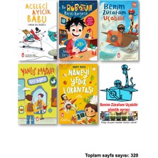 Timaş Çocuk Aceleci Ayıcık Babu Asla Geç Değil Bir Robotun Kafası Karışırsa Benim Zürafam Uçabilir Yanlış Masalcı Bay Yalnış Naneyi Yedik Lokantası