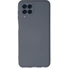 Armüz Samsung Galaxy M33 Kılıf Nano Içi Kadife Silikon - Gri