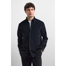 Siyah Comfort Fit Gömlek