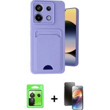 Pileli Store Pilelistore™ Redmi Note 13 Pro 5g Kılıf Vadi Çizgi Prime - Siyah 3D Antistatik Mat Seramik Nano Ekran Koruyucu + Raze Metal Kamera Lens - Sh