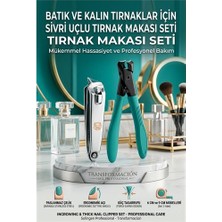 Nemere Profesyonel Tırnak Makası Seti | Kalın ve Batık Tırnaklar Için Çelik Çözüm (2'li)  723195