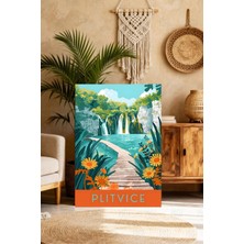 Mgi Design Lüks Vintage Seyahat Posteri Klasik Kanvas Tablo Modern Ev Dekoru