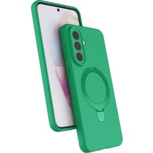 Gldisptm Newface  Galaxy A57 5g Regal Magsafe Standlı Kapak - Yeşil