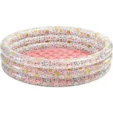 Vera Vtc IH58427 Intex 3 Boğumlu Çiçek Desenli Bebek Havuzu 86X25CM 965874