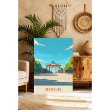 Mgi Design Galeri Kalitesinde Vintage Seyahat Posteri Minimalist Kanvas Tablo Modern Ev Dekoru