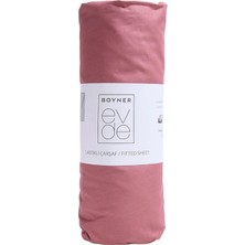 Boyner Evde Mor Fitted Çift Kişilik Lastikli Çarşaf Nora