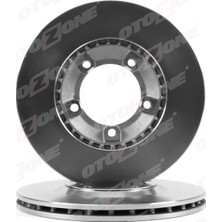 Otozone Depomix Ön Fren Diski Ha Kanalli Hyundai H100 2.5l D4BA D4BF 4D55 4D56 Panelvan 94-05 / 2.6l D4BB Kamyon Et 96-03 253 Çap x 5 Bijon - Adet Disk Idır
