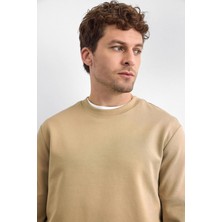 Vizon Regular Fit Bisiklet Yaka Sweatshirt
