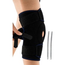 Rotantix Patella ve Ligament Destekli Dizlik - Menisküs Ağrıları Için - Fleksible Balenli Dizlik - Yaylı