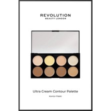 Revolution Ultra Krem Kontür Paleti Mükemmel Kontürleme İçin 8 Farklı Krem Ton ile Kompakt Tasarım