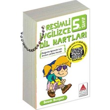Delta Kültür Yayınevi Resimli İngilizce Dil Kartları 5. Sınıf - Başak Bengier Eğitici Kitap