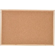 Ant Naturel MDF Ahşap Çerçeve Mantar Pano 30 x 45 cm Doğal Renkli 1 Adet
