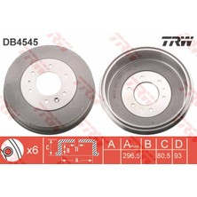 TRW Depomix Fren Kampana Arka Ranger BT50 B2500 98- Diş Çap: 333MM 4x4 Pj -Ranger Pickup Pk -Ranger Pickup Px -Ranger Platform/chassis Px Mazda B-Serie Un -Bt-50 Ii