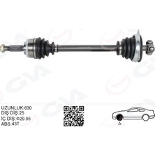 GVA Depomix Ön Aks Komple Sol Volvo S40 I 1.6-1.8 1.9di 1.6 99-04 V40 I 1.6-1.8 1.9di 1.6 99-04