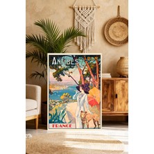 Mgi Design Özel Tasarım Vintage Seyahat Posteri Klasik Kanvas Tablo Ofis Duvar Tablosu