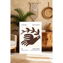 Mgi Design Galeri Kalitesinde Henri Matisse Reprodüksiyonu Minimalist Kanvas Tablo Çalışma Odası Sanatı