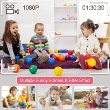 Nemere İthalat Mini Kamera Fotoğraf Makinesi Pembe Nemere Ithalat