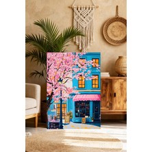 Mgi Design Sanatsal Pembe Modern Sanat Modern Tarzda Kanvas Tablo Salon Dekoru