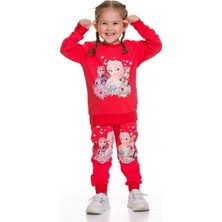 Mj Kids Kız Çocuk Baskılı Eşofman Takımı 3-10 Yaş