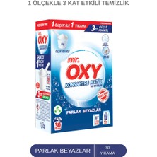 Mr.Oxy Konsantre Matik Toz Çamaşır Deterjanı -Parlak Beyazlar
