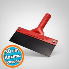 Nzb Metal Saplı Çelik 30 cm Kazıma Sıyırma Raspası Spatula Inşaat Duvar Harç Parke Zemin Temizlleme