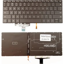 LineOn Huawei Matebook 13 WRT-W19 Notebook Klavye (Us) Işıklı