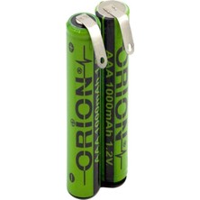 Orion Phillips QG3380 Uyumlu 2.4V 1000MAH Aaa Ince Pilli Traş Makinesi Pili Erpilsan Elektronik