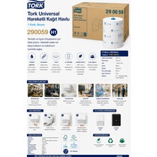 Tork 290059 Universal Hareketli Kağıt Havlu 6 Paket x 280 M
