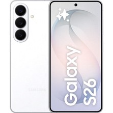 Samsung Galaxy S26 256 GB 12 GB Ram (Samsung Türkiye Garantili) Beyaz Sıfırdan Farksız Ürün