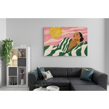 Mgi Design Sanatsal Renkli Eklektik Tablo Minimalist Kanvas Tablo Salon Dekoru