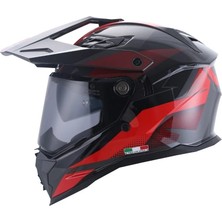 Sway SW-X65 Red Adventure Kask - Motodede