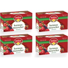 Doğuş Kırmızı Meyveler Çayı 20li X 4 Adet