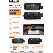 Ns Nilser Auto Parts Honda Civic Plaka Lamba Düğmesiz  2016-2021 Fc5