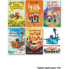 Timaş Çocuk Limon Çekirdekleri Iyilik Şampiyonası En Yakın Arkadaşım Canım Kendim Benim Zürafam Uçabilir Kahramanını Yutan Kitap