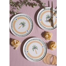 The Mia Italian Summer Pasta Tabağı 6lı Set 19 cm