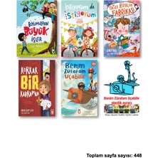Timaş Çocuk Boyumuzdan Büyük Işler Istiyorum Da Tatlı Rüyalar Fabrikası Korkak Bir Kahraman Benim Zürafam Uçabilir