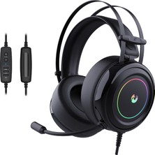 Nightsilver Sage 7.1 RGB Profesyonel Kablolu Gaming Oyuncu Kulaklığı Mikrofonlu Çok Renkli