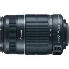 Canon Ef-S Telefoto Yakınlaştırıcı Lens 55-250 mm F/4.0-5.6 Is II Kompakt ve Hafif Tasarım